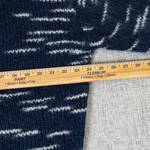 BSBEE the Scotland Cardigan Navy Baby Alpaca wool blend Sz Small - Picture 11 of 11